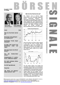 BÖRSENSIGNALE Nr. 21 vom 12.10.2026
