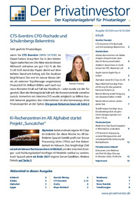 Der Privatinvestor Nr. 39 vom 02.10.2026