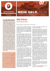 mein GELD.plus Nr. 07 vom 13.07.2026